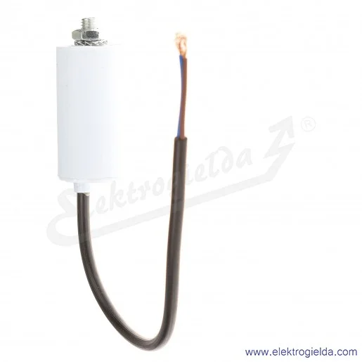 Kondensator rozruchowy 2 uF 450V wyjście kablowe Kondensator rozruchowy 2 uF 450V wyjście kablowe