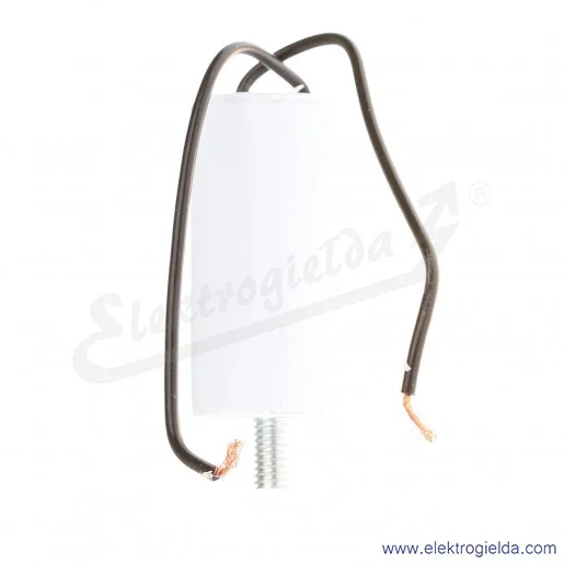 Kondensator rozruchowy 6 uF 450V wyjście kablowe Kondensator rozruchowy 6 uF 450V wyjście kablowe