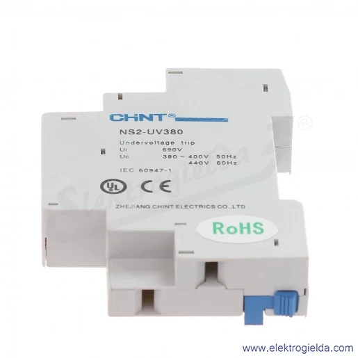 Wyzwalacz podnapięciowy 511623, NS2-UV380, 380-400VAC Wyzwalacz podnapięciowy 511623, NS2-UV380, 380-400VAC