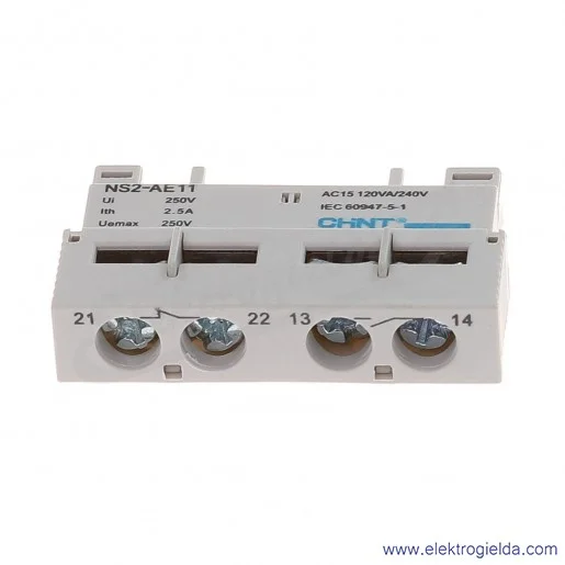 Styki pomocnicze 511632, NS2-AE11 Styki pomocnicze 511632, NS2-AE11