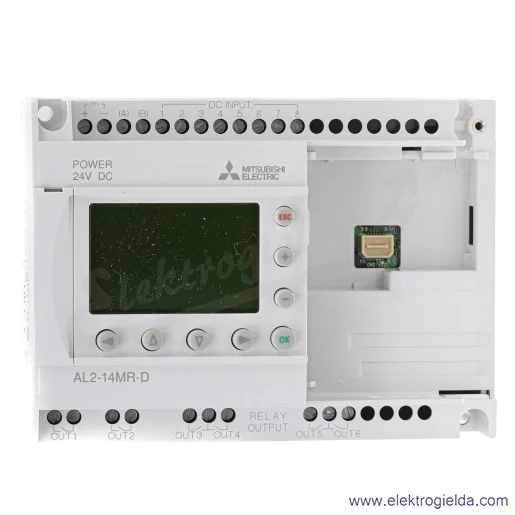 Sterownik PLC 215073 AL2-14MR-D ALPHA 8 wejść 6 wyjść Sterownik PLC 215073 AL2-14MR-D ALPHA 8 wejść 6 wyjść