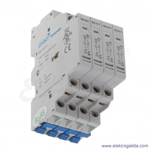 Styki pomocnicze 511634, NS2-AU11, boczne Styki pomocnicze 511634, NS2-AU11, boczne