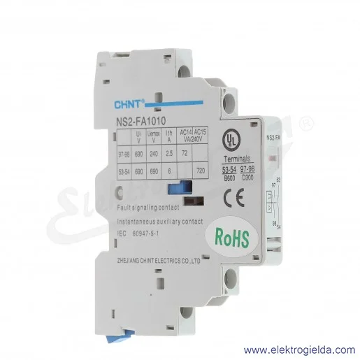 Styki pomocnicze 511637, NS2-FA1010, sygnalizacyjne Styki pomocnicze 511637, NS2-FA1010, sygnalizacyjne