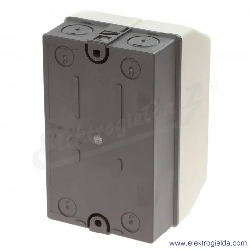 Obudowa instalacyjna 511639, NS2-MC, IP55, do wyłączników silnikowych Obudowa instalacyjna 511639, NS2-MC, IP55, do wyłączników silnikowych