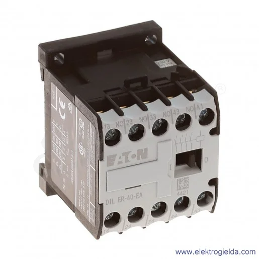 Stycznik pomocniczy DILER-40-EA(230V50HZ,240V60HZ) 3A 4NO Us 230VAC Stycznik pomocniczy DILER-40-EA(230V50HZ,240V60HZ) 3A 4NO Us 230VAC