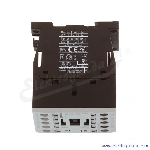 Stycznik pomocniczy DILA-22(230V50HZ,240V60HZ) 4A 2NO+2NC Us 230VAC Stycznik pomocniczy DILA-22(230V50HZ,240V60HZ) 4A 2NO+2NC Us 230VAC