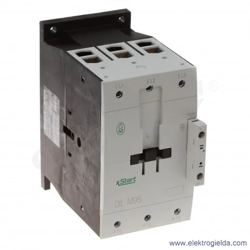 Stycznik DILM95(24V50/60HZ) 3P 45kW 90A Us 24VAC Stycznik DILM95(24V50/60HZ) 3P 45kW 90A Us 24VAC