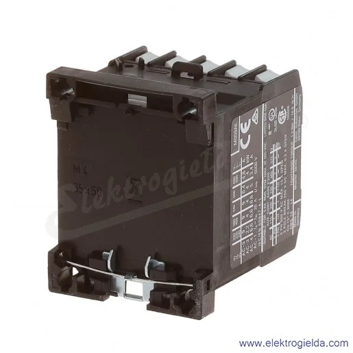 Stycznik DILEM-10-EA(230V50HZ,240V60HZ) 3P+1NO 4kW 9A Us 230VAC Stycznik DILEM-10-EA(230V50HZ,240V60HZ) 3P+1NO 4kW 9A Us 230VAC