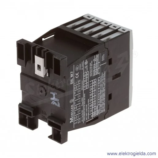 Stycznik DILM7-10(42V50HZ,48V60HZ) 3P+1NO 3kW 7A Us 42VAC Stycznik DILM7-10(42V50HZ,48V60HZ) 3P+1NO 3kW 7A Us 42VAC