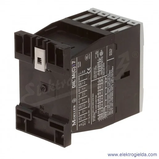 Stycznik DILM7-10(220VDC) 3P+1NO 3kW 7A Us 220VDC Stycznik DILM7-10(220VDC) 3P+1NO 3kW 7A Us 220VDC