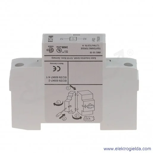 Wyzwalacz podnapięciowy U-PKZ0 /400V-50Hz/ do PKZ0, PKZ4 Wyzwalacz podnapięciowy U-PKZ0 /400V-50Hz/ do PKZ0, PKZ4
