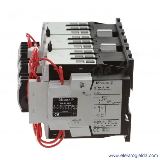 Zestaw Trójkąt gwiazda SDAINLM70, 400V AC, 37kW Zestaw Trójkąt gwiazda SDAINLM70, 400V AC, 37kW