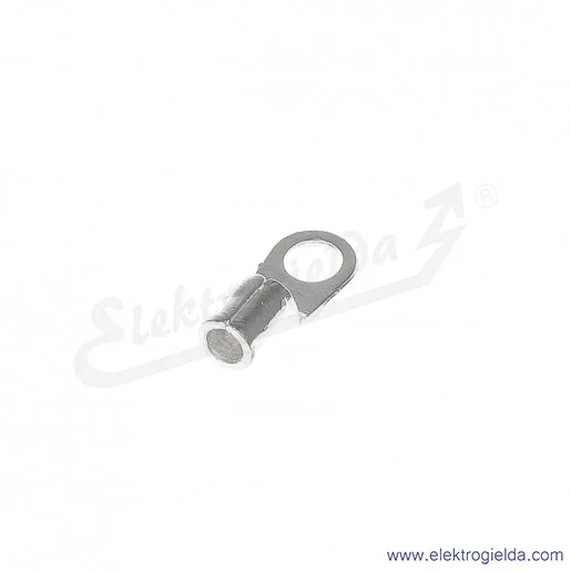 Końcówka oczkowa 2,5/3,5 wykonana z blachy miedzianej cynowanej galwanicznie Końcówka oczkowa 2,5/3,5 wykonana z blachy miedzianej cynowanej galwanicznie