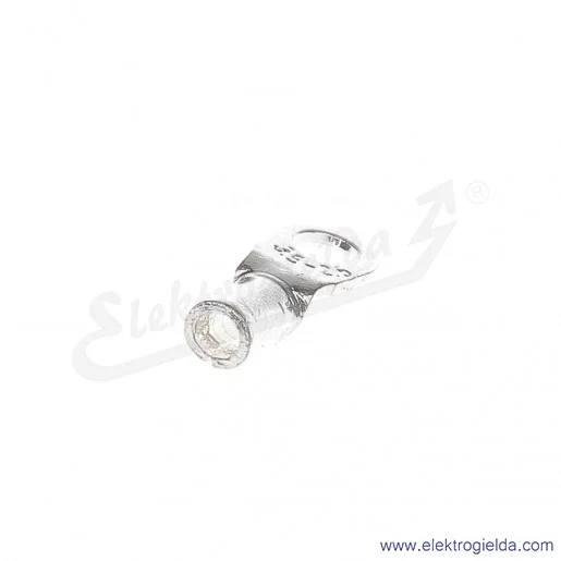 Końcówka oczkowa 2,5/3,5 wykonana z blachy miedzianej cynowanej galwanicznie Końcówka oczkowa 2,5/3,5 wykonana z blachy miedzianej cynowanej galwanicznie