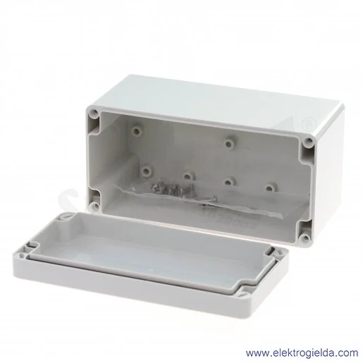 Obudowa AB 081609 80x160x85 pokrywa szara IP66/IP67 Obudowa AB 081609 80x160x85 pokrywa szara IP66/IP67