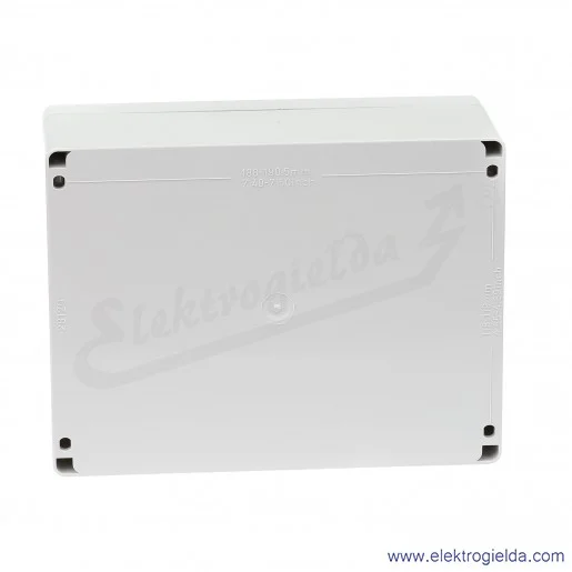 Obudowa AB 152008 151x201x80 pokrywa szara IP66/IP67 Obudowa AB 152008 151x201x80 pokrywa szara IP66/IP67