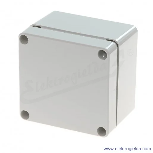 Obudowa PC 080806 80x82x55 pokrywa szara IP66/IP67 Obudowa PC 080806 80x82x55 pokrywa szara IP66/IP67