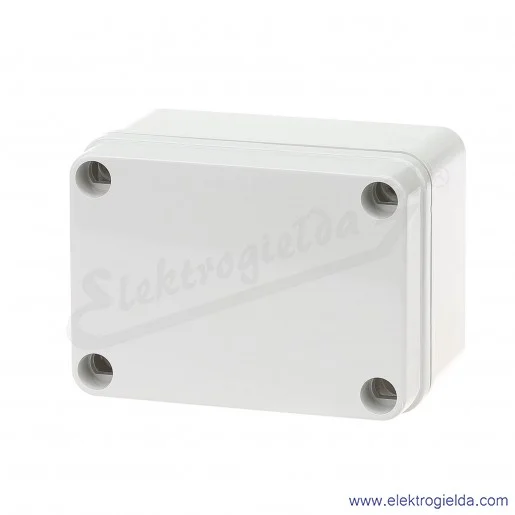 Obudowa ABS B 65 G 110x80x65 pokrywa szara Obudowa ABS B 65 G 110x80x65 pokrywa szara