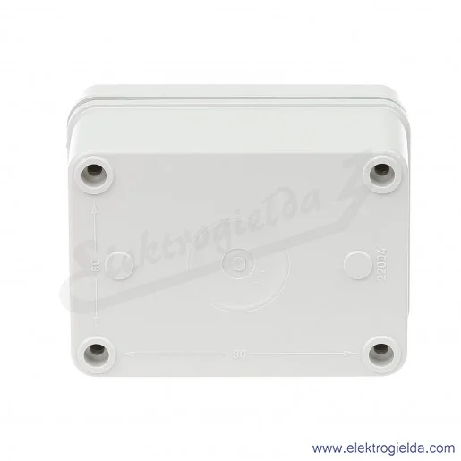 Obudowa ABS B 65 G 110x80x65 pokrywa szara Obudowa ABS B 65 G 110x80x65 pokrywa szara
