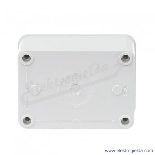 Obudowa ABS B 85 G 110x80x85 pokrywa szara Obudowa ABS B 85 G 110x80x85 pokrywa szara