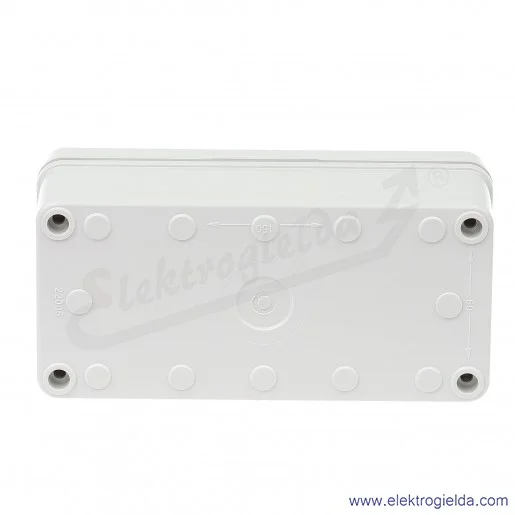 Obudowa ABS D 65 G 170x80x65 pokrywa szara Obudowa ABS D 65 G 170x80x65 pokrywa szara
