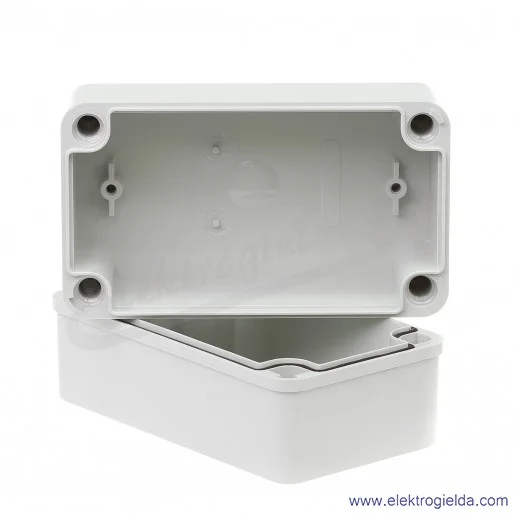 Obudowa ABS C 65 G 140x80x65 pokrywa szara Obudowa ABS C 65 G 140x80x65 pokrywa szara