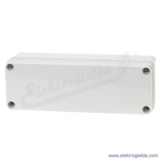Obudowa ABS F 65 G 230x80x65 pokrywa szara Obudowa ABS F 65 G 230x80x65 pokrywa szara