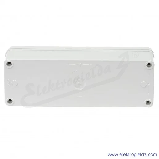 Obudowa ABS F 65 G 230x80x65 pokrywa szara Obudowa ABS F 65 G 230x80x65 pokrywa szara