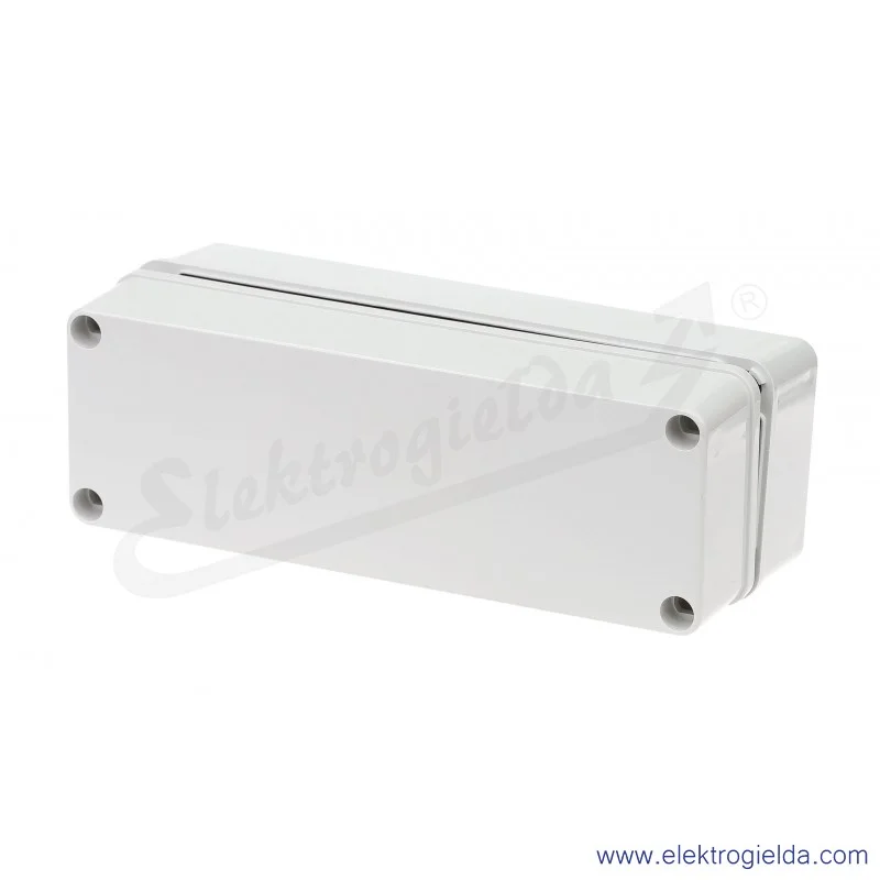 Obudowa ABS F 85 G 230x80x85 pokrywa szara Obudowa ABS F 85 G 230x80x85 pokrywa szara