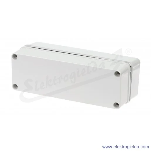 Obudowa ABS F 85 G 230x80x85 pokrywa szara Obudowa ABS F 85 G 230x80x85 pokrywa szara