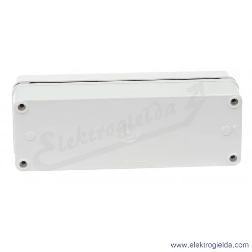 Obudowa ABS F 85 G 230x80x85 pokrywa szara Obudowa ABS F 85 G 230x80x85 pokrywa szara