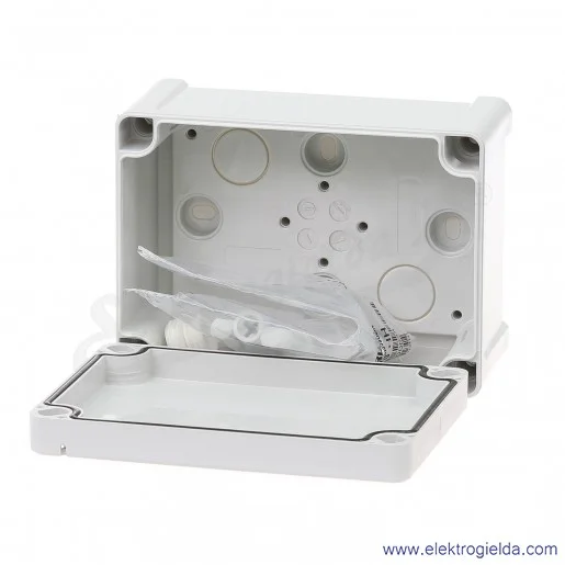 Obudowa TA131007 130x95x65 pokrywa szara IP65 Obudowa TA131007 130x95x65 pokrywa szara IP65