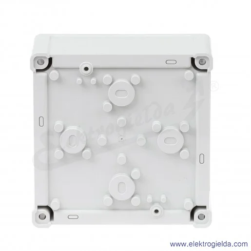 Obudowa TA131308 130x130x75 pokrywa szara IP65 Obudowa TA131308 130x130x75 pokrywa szara IP65