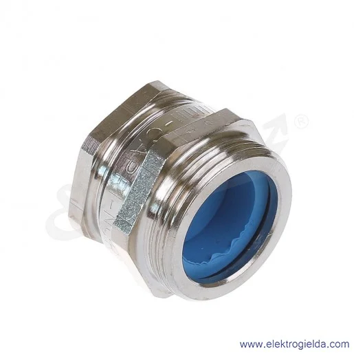 Dławnica mosiężna E03DK-03010100601, MDW 21, do przewodów 13.5-19mm, PG21, pod klucz 28 Dławnica mosiężna E03DK-03010100601, MDW 21, do przewodów 13.5-19mm, PG21, pod klucz 28