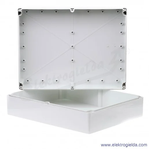 Obudowa PC 233011 230x300x110 pokrywa szara IP66/IP67 Obudowa PC 233011 230x300x110 pokrywa szara IP66/IP67