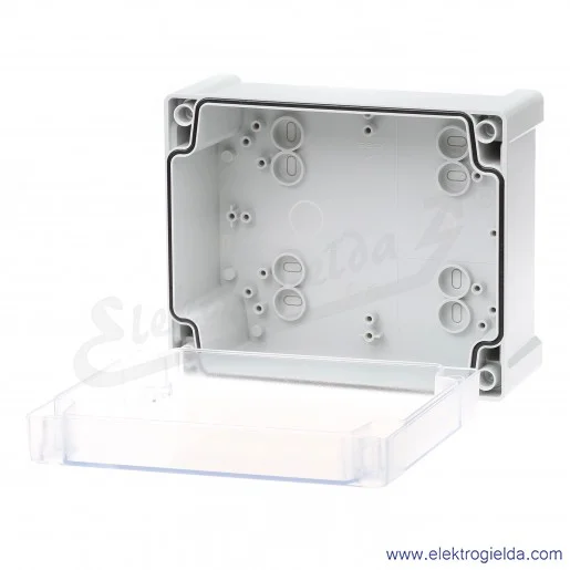 Obudowa TPC201610T 201x163x98 pokrywa przezroczysta IP65 Obudowa TPC201610T 201x163x98 pokrywa przezroczysta IP65