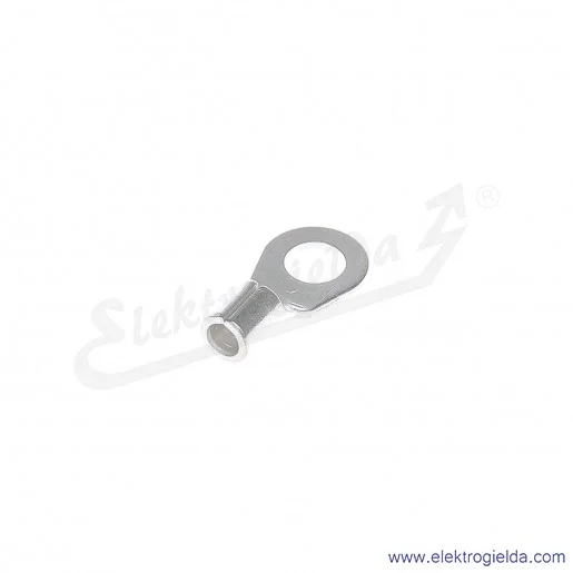 Końcówka oczkowa 2,5/3,5 wykonana z blachy miedzianej cynowanej galwanicznie Końcówka oczkowa 2,5/3,5 wykonana z blachy miedzianej cynowanej galwanicznie