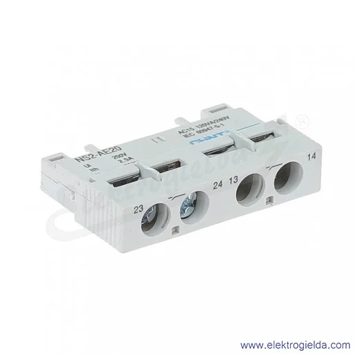 Styki pomocnicze 511631, NS2-AE20, do wyłączników silnikowych Styki pomocnicze 511631, NS2-AE20, do wyłączników silnikowych