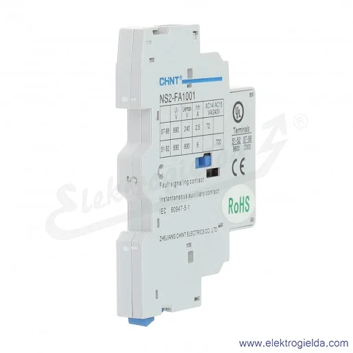 Styki pomocnicze 511638, NS2-FA1001, sygnalizacyjne Styki pomocnicze 511638, NS2-FA1001, sygnalizacyjne