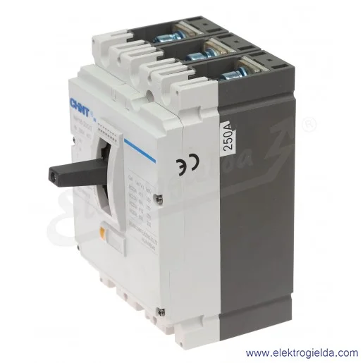 Wyłącznik kompaktowy PL8131, NH18-250A, 3P, w wersji rozłącznikowej - bez wyzwalacza Wyłącznik kompaktowy PL8131, NH18-250A, 3P, w wersji rozłącznikowej - bez wyzwalacza