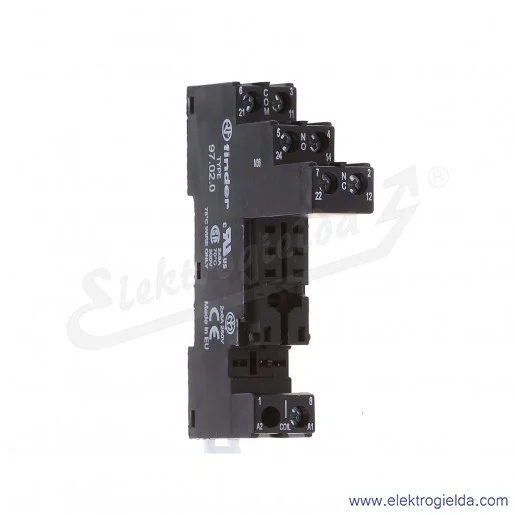 97.02.0 SPA Gniazdo do przekaźników 46.52 97.02.0 SPA Gniazdo do przekaźników 46.52