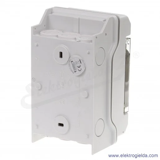 Rozdzielnica KV 1503 natynkowa, 1x3 moduły, IP 54, z zaciskami bezśrubowymi Fixconnect Rozdzielnica KV 1503 natynkowa, 1x3 moduły, IP 54, z zaciskami bezśrubowymi Fixconnect