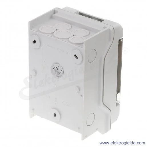 Rozdzielnica KV 1504 natynkowa, 1x4 moduły, IP 54, z zaciskami bezśrubowymi Fixconnect Rozdzielnica KV 1504 natynkowa, 1x4 moduły, IP 54, z zaciskami bezśrubowymi Fixconnect