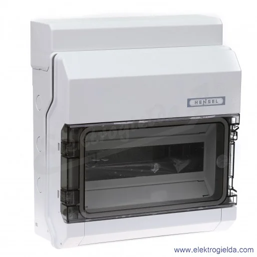 Rozdzielnica KV 1512 natynkowa, 1x12 modułów, IP 54, z zaciskami bezśrubowymi Fixconnect Rozdzielnica KV 1512 natynkowa, 1x12 modułów, IP 54, z zaciskami bezśrubowymi Fixconnect