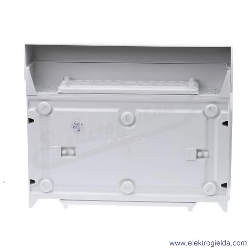 Rozdzielnica KV 1518 natynkowa, 1x18 modułów, IP 54, z zaciskami bezśrubowymi Fixconnect Rozdzielnica KV 1518 natynkowa, 1x18 modułów, IP 54, z zaciskami bezśrubowymi Fixconnect