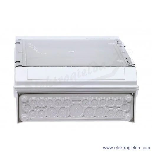 Rozdzielnica KV 3536 natynkowa, 3x12 modułów, IP 54, z zaciskami bezśrubowymi Fixconnect Rozdzielnica KV 3536 natynkowa, 3x12 modułów, IP 54, z zaciskami bezśrubowymi Fixconnect