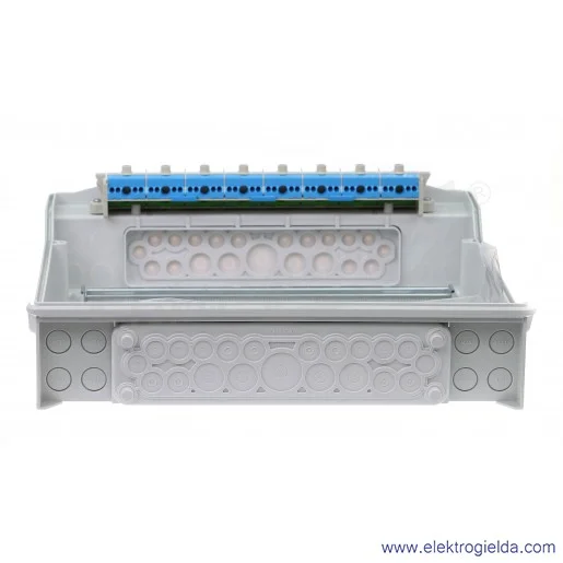 Rozdzielnica KV 2536 natynkowa, 2x18 modułów, IP 54, z zaciskami bezśrubowymi Fixconnect Rozdzielnica KV 2536 natynkowa, 2x18 modułów, IP 54, z zaciskami bezśrubowymi Fixconnect