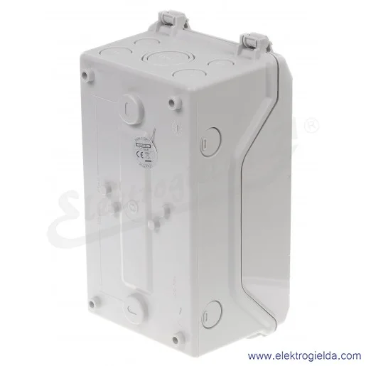 Obudowa pusta KG 9001 IN nieprzezroczysta, IP 66 przy zast. dławnic AKM, 136x253x115 Obudowa pusta KG 9001 IN nieprzezroczysta, IP 66 przy zast. dławnic AKM, 136x253x115