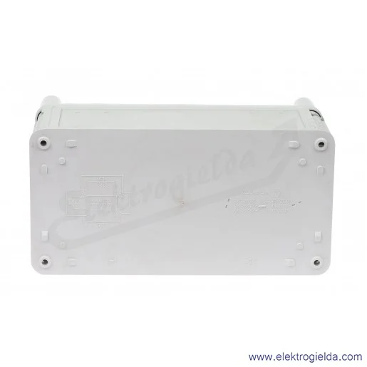 Obudowa K 0101 IP 65, 300x150x170, bez przetłoczeń, pokrywa nieprzezroczysta Obudowa K 0101 IP 65, 300x150x170, bez przetłoczeń, pokrywa nieprzezroczysta