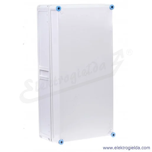 Obudowa K 0401 IP 65, 300x600x170, bez przetłoczeń, pokrywa nieprzezroczysta Obudowa K 0401 IP 65, 300x600x170, bez przetłoczeń, pokrywa nieprzezroczysta